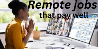 Remote jobs