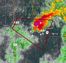 Severe Thunderstorm Warning Michigan