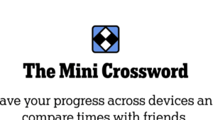 mini crossword hint