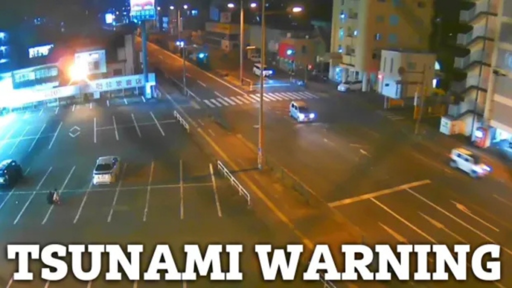 japan earthquake tsunami warning